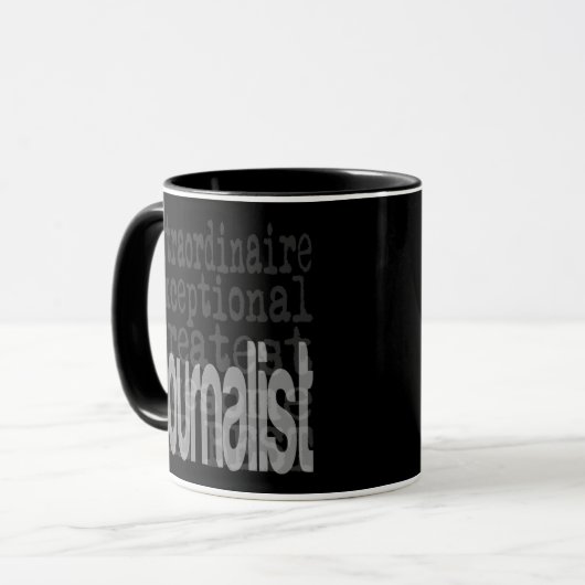 Journalist Tasse (Vorderseite Links)
