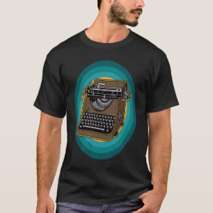 Journalisten der Schreibmaschine Retro buchen klas T-Shirt