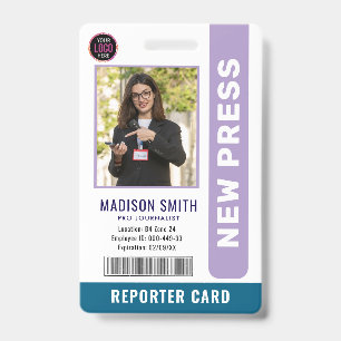 Journalisten-Pressepass Foto-ID Ausweis