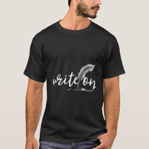 Journalistengeschenke Schreiben über den Autor des T-Shirt