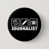 Journalistin Button (Vorderseite)