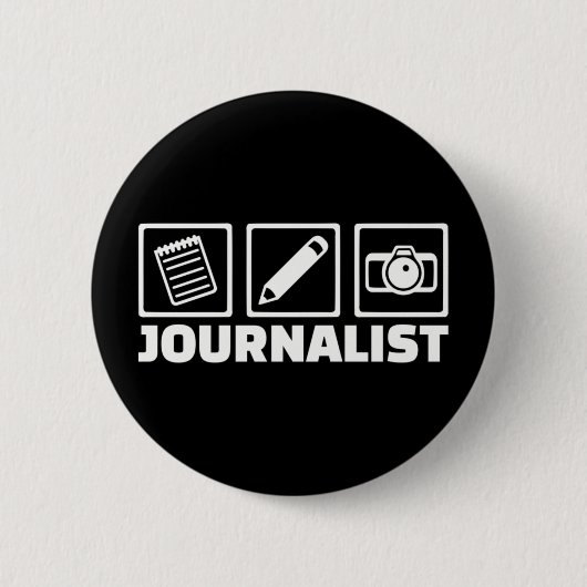 Journalistin Button (Vorderseite)