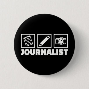 Journalistin Button