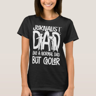 Journalistin, die Journalismus schreibt Medien T-Shirt
