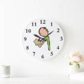 Journalistin Große Wanduhr (Zuhause)