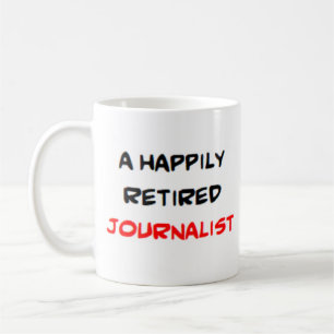 Journalistin im Ruhestand Kaffeetasse