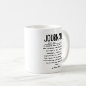 Journalistin Kaffeetasse (VorderseiteRechts)