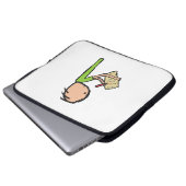 Journalistin Laptopschutzhülle (Vorne Knopf)