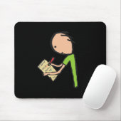 Journalistin Mousepad (Mit Mouse)