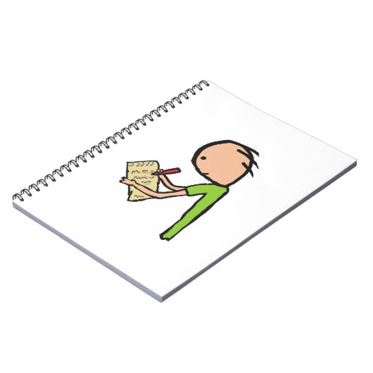 Journalistin Notizblock (Linke Seite)