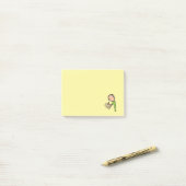 Journalistin Post-it Klebezettel (Auf Schreibtisch)