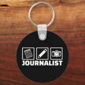 Journalistin Schlüsselanhänger (Vorderseite)