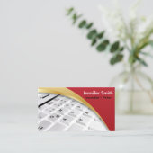 Journalistin | Schriftsteller | Blogger | Reporter Visitenkarte (Stehend Vorderseite)