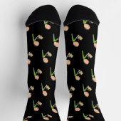 Journalistin Socken (Oben)