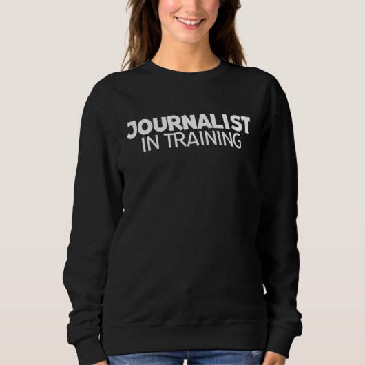 Journalistin Sweatshirt (Vorderseite)
