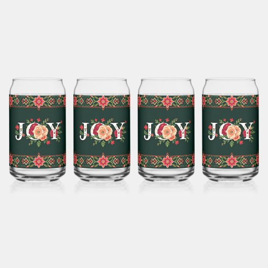 JOURNE-Weihnachtsgrenze Dosenglas (Vorderseite)