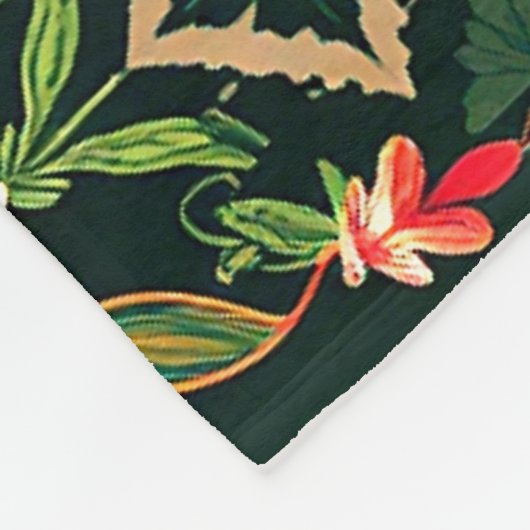 JOURNE-Weihnachtsgrenze Fleecedecke (Ecke)