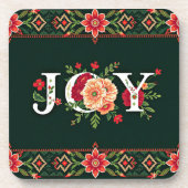 JOURNE-Weihnachtsgrenze Getränkeuntersetzer (Vorderseite)