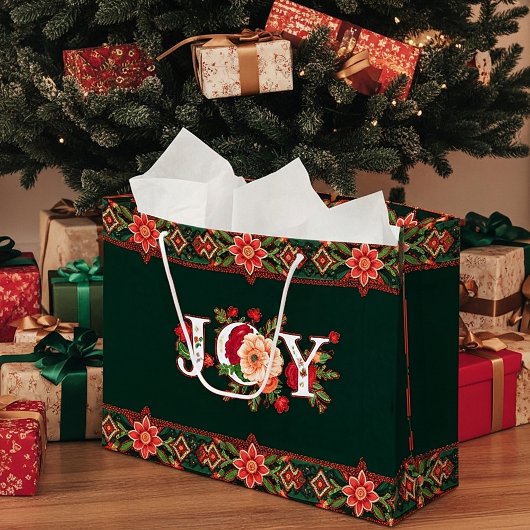 JOURNE-Weihnachtsgrenze Große Geschenktüte