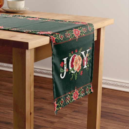 JOURNE-Weihnachtsgrenze Kurzer Tischläufer (Beispiel)