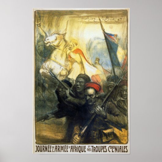 "Journee de l'Armee d'Afrique" (Leinwand) Poster (Vorne)