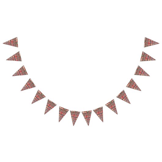Journey Aborigine Art Bunting Wimpelkette (Alle)