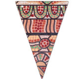 Journey Aborigine Art Bunting Wimpelkette (Zweite Fahne)