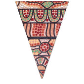 Journey Aborigine Art Bunting Wimpelkette (Erste Fahne)