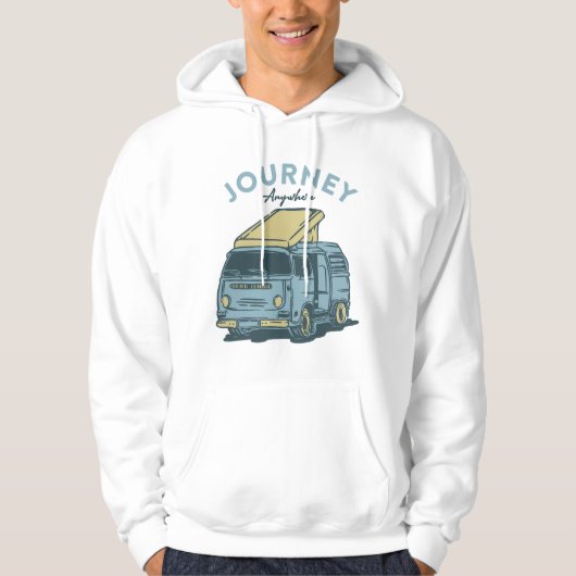 Journey Anywhere Hoodie (Vorderseite)