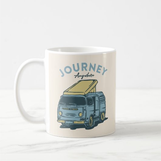 Journey Anywhere Kaffeetasse (Links)