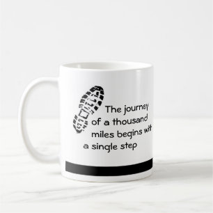 Journey beginnt Kaffee/Tee-Tasse Kaffeetasse