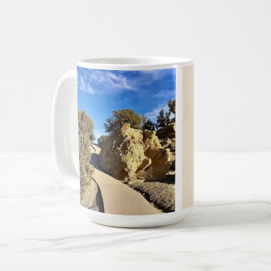 Journey Beyond the Bend Kaffeetasse (Vorderseite Links)
