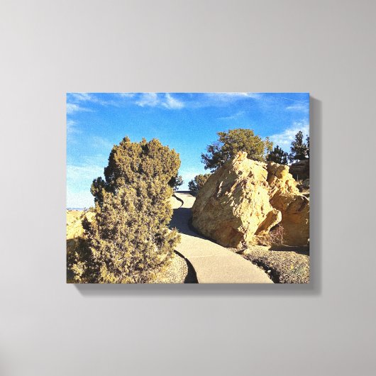 Journey Beyond the Bend Leinwanddruck (Vorderseite)