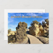 Journey Beyond the Bend Postkarte (Vorne/Hinten)