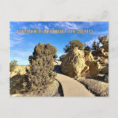 Journey Beyond the Bend Postkarte (Vorderseite)
