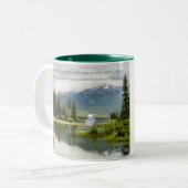 Journey Brew Zweifarbige Tasse (Vorderseite Links)