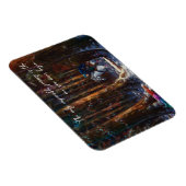 Journey - Fantasy forest Berglandschaft Kunst Magnet (Rechte Seite)