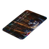 Journey - Fantasy forest Berglandschaft Kunst Magnet (Linke Seite)