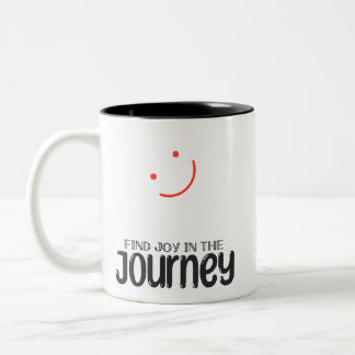 Journey finden zweifarbige tasse