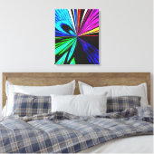 Journey Into Color Leinwanddruck (Insitu (Schlafzimmer))