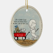 Journey Keramik Ornament (Rechts)