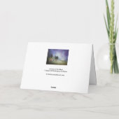 Journey of the Magi Grußkarte Karte (Rückseite)