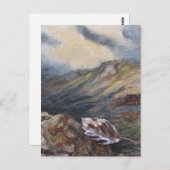 "Journey On" leaf Postkarte (Vorne/Hinten)