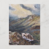 "Journey On" leaf Postkarte (Vorderseite)