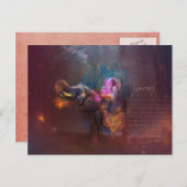 Journey Postcard Postkarte (Vorne/Hinten)