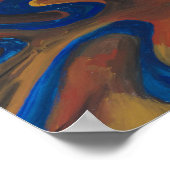 JOURNEY POSTER VON KÜNSTLER PAULA REILLY. (Ecke)