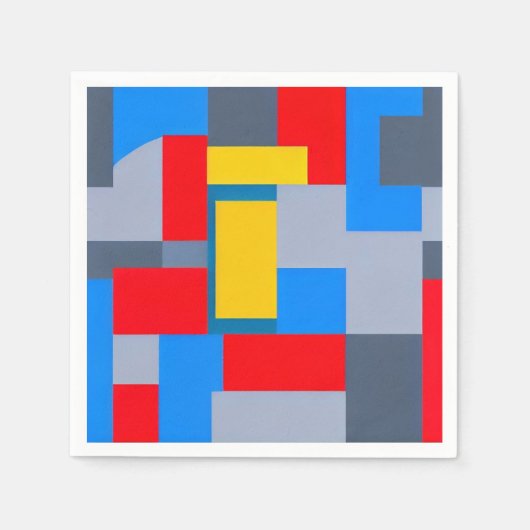 Journey Through Geometry Serviette (Vorderseite)