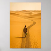 Journey Through the Desert Poster (Vorne)