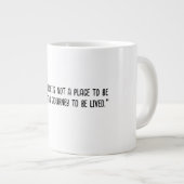 Journey Through the Universe Specialty Mug Jumbo-Tasse (Vorderseite Rechts)