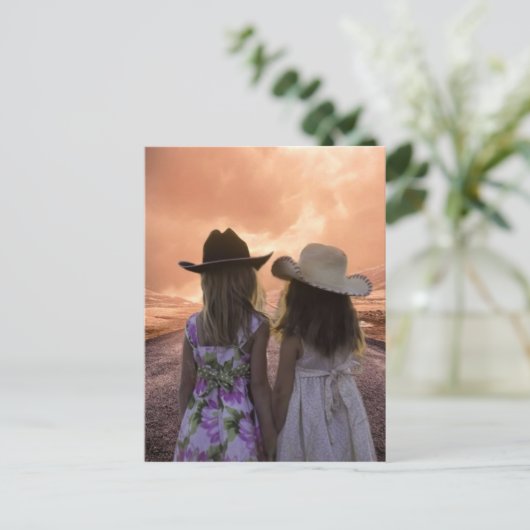 Journey Together Postkarte (Stehend Vorderseite)